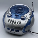 Vintage Memorex MP3226 Cd Cassette Tape Am Fm Radio Clear Blue Boombox Read. Fixed Price $117.95.