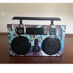 Bumpboxx Ultra Plus+ Graffiti Portable Boombox Speaker Only. Fixed Price $125.00.