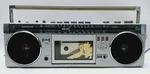 Vintage Sanyo 7800 K Mini Boombox Cassette Player - For Parts Only. Fixed Price $103.96.