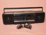 Vintage Boombox Am/fm Stereo Portable Compact Disc Music System 3-7037A. Fixed Price $60.00.