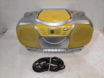 26CC23 Boombox, Koss PC36: Am/fm Works, Cd Tape Not Tested. Fixed Price $34.96.