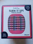 Packed Party PKBT324PD Mad For Plaid' Bluetooth Wireless Portable Speaker. Fixed Price $20.00.