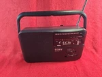 AM/FM/TV1/TV2/WEATHER Band Receiver Coby CX-18 Working. Fixed Price $14.77.