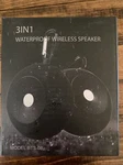 3-IN-1 Waterproof Wireless Speaker BTS-08 Factory Sealed New!!. Fixed Price $14.99.