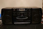 Jvc PC-XC30 Boom Box 6-CD Changer Am/fm Radio Dual Cassette Portable. Fixed Price $139.99.