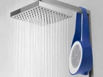 Blueflame BF4083 Slingshot Shower Bluetooth Speaker, Blue/white. Fixed Price $11.69.