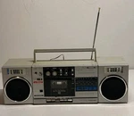 Vintage Toshiba RT-SX2 Am/fm Stereo Boombox Autoreverse Cassette Ac/dc Japan. Fixed Price $113.50.