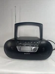 Sony System ZS-PS30CP Radio Cd MP3 Audio-in Usb Black Boombox. Fixed Price $44.50.