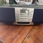 Sony CFD-S38 Cd Radio Cassette-corder Boombox Tested Works Original Power. Fixed Price $55.00.