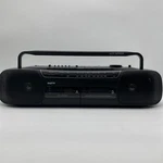 Vintage 1988 Sanyo W738 Radio Dual Cassette Stereo Boombox, Tested - Works. Fixed Price $84.15.