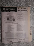 Hitachi TRK-2200 Service Manual Original Repair Book Stereo Boombox Radio Tape. Fixed Price $25.00.