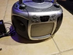 Memorex Black & White 5 Tv Am/fm Stereo Radio Cd Player Portable Boombox MPT3470. Fixed Price $75.00.