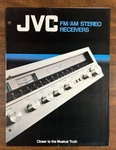 Vintage Jvc Fm/am Stereo Receivers Sales Brochure For Models R-S7 & R-S5. Fixed Price $21.99.