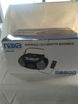 Naxa Electronics NPB-268 Portable Cd/cassette Boombox Silver/black. Fixed Price $30.50.