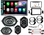 Stx Audio 700CP Stereo & 6X8" Speakers Camera Kit 2005-2008 Ford Mustang. Fixed Price $219.99.