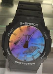 G-shock Series Iridescent Color Men Watch (GA2100SR). Fixed Price $250.00.