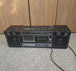 Vintage Jvc PC-37 Portable Cassette Radio Boombox. Fixed Price $200.00.