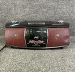 Jvc RC-ST2BK Boombox Cd, Cassette, Am/fm Radio Black No Remote. Fixed Price $102.00.