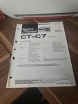 Pioneer CT-C7 Cassette Service Manual *original*. Fixed Price $15.99.