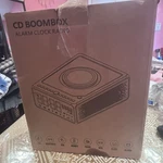 Gelielim Cd Player Alarm Clock Radio Bluetooth Boombox (LC-10W). Fixed Price $64.99.