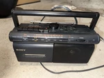 Sony CFM-30CW Radio Cassette Recorder. Fixed Price $34.99.