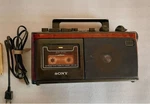 Sony Radio Cassette Player Wood Style Retro CFM-A50. Fixed Price $175.70.