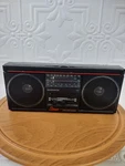 Vintage Magnavox Spatial Stereo D-1670 Battery Powered Mini Boom Box. Fixed Price $36.99.