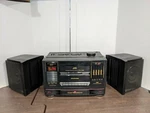 Jvc PC-V66 Portable Component System Boombox Radio Cassette Player Equalizer. Fixed Price $65.00.