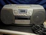 Aiwa Cd Cassette Tape Am/fm Stereo Radio Boombox T-bass CSD-TD902-UC. Fixed Price $28.00.