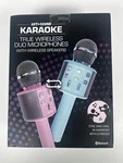 Art+sound Karaoke True Wireless Duo Microphones W/ Speakers Bluetooth. Fixed Price $24.99.