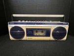 Vintage Rare Sharp QT12 Stereo Radio Cassette Player Beige / Blue Boombox. Fixed Price $55.19.