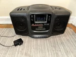 Rare Casio 1994 Boombox Lcd-tv Cassette Recorder CD-TV80 Is. Fixed Price $80.00.