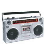 Riptunes Retro Radio Cassette Stereo Boombox Am/fm SW1/SW2 Bluetooth Usb Microsd. Fixed Price $65.97.
