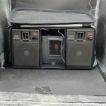 Vintage Unitech IS-113F Cassette Player W/ ST-2 Speakers Fm Stereo Module Work. Fixed Price $100.00.