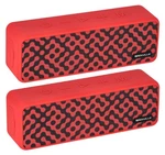 (2) Rockville Faze Red 50W Portable Bluetooth Speakers W/tws Wireless Linking. Fixed Price $60.90.
