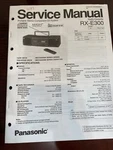 Panasonic RX-E300 RXE300 Service Manual From The Usa **original**. Fixed Price $18.99.