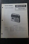 Sanyo M2405R Service Manual. Fixed Price $21.99.