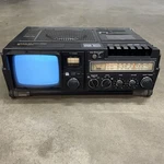 Hitachi K-50UW Tv Fm/sw/mw Radio Cassette Recorder Monitor Vintage Tech Prop. Fixed Price $90.97.