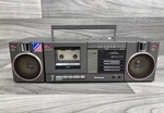 Panasonic RX-C50 Ghettoblaster Stereo Tape Am/fm Gray Collectible Rare- Read. Fixed Price $149.99.