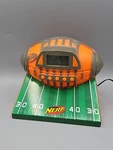 Nerf Clock Tru N-strike Alarm Am/fm Radio Aux-in Snooze Orange Green. Fixed Price $11.05.