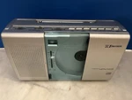 Emerson PD5086 Portable Cd Player Am/fm Radio Boombox Silver Tested Read Descrip. Fixed Price $21.99.