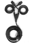 Ul Listed 10FT 3 Prong Power Cord Splitter Works With Gemini AS-15BLU-LT. Fixed Price $20.99.