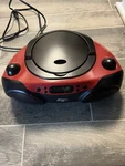 Gpx BC232R Cd/radio Boombox Top-loading Player 1-DISC Red/black. Fixed Price $25.00.