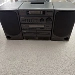 Aiwa CA-DW550 Portable Dual Cassette Cd Player Am/fm Radio Aux Boombox. Fixed Price $45.00.