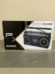 Cassette Player Boombox With Bluetooth, Am/fm/sw Radio & Record Usb, 24W Ster. Fixed Price $36.47.