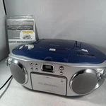 Vintage Emerson Cd Cruiser Model PD6528BL Radio Blue Tested Works. Fixed Price $35.99.