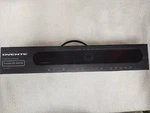 Ovente Portable Mini Stero Wireless Speaker With 3 Input Choices Black ZE-2400B. Fixed Price $30.00.
