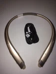 Genuine Lg Tone Platinum HBS-1100 Bluetooth Wireless Headset Gold...please Read. Fixed Price $149.99.