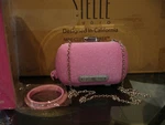 (4) Stelle' Audio Mini Clutch Bluetooth Speaker (metallic Pink) Woman's Purse. Fixed Price $68.00.