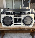 Famous Stars And Straps Lasonic I-931 2008 Radio Boombox With Ipod Dock. Fixed Price $975.00.
